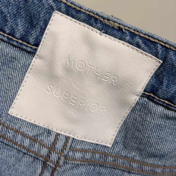 MOTHER The Dodger Skimp Cuff Jean's In Leap Of Faith - Picture 7 of 11